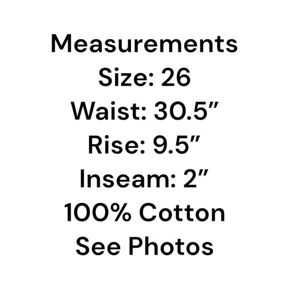 BDG Womens Jean Shorts Size 26 Tom Girl Mid Rise Button Fly Denim Jean Shorts - Picture 3 of 12